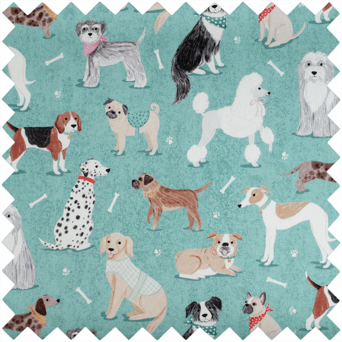 Hobby Girl Deluxe Dogs PVC Sewing Machine Bag