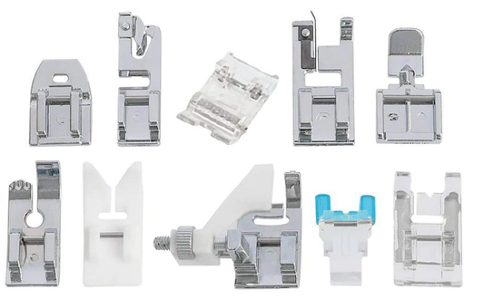 10-Piece Singer Presser Foot Kit for Sewing Machines