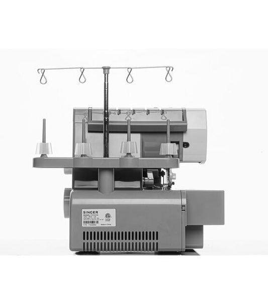 Singer HD0405S Heavy Duty Overlocker, 2/3/4 thread configuration, large cutting blade, fast and efficient overlocker - New 2025 model