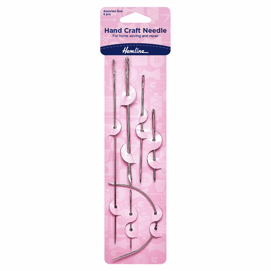 6x Hand Sewing Craft Needle Kit
