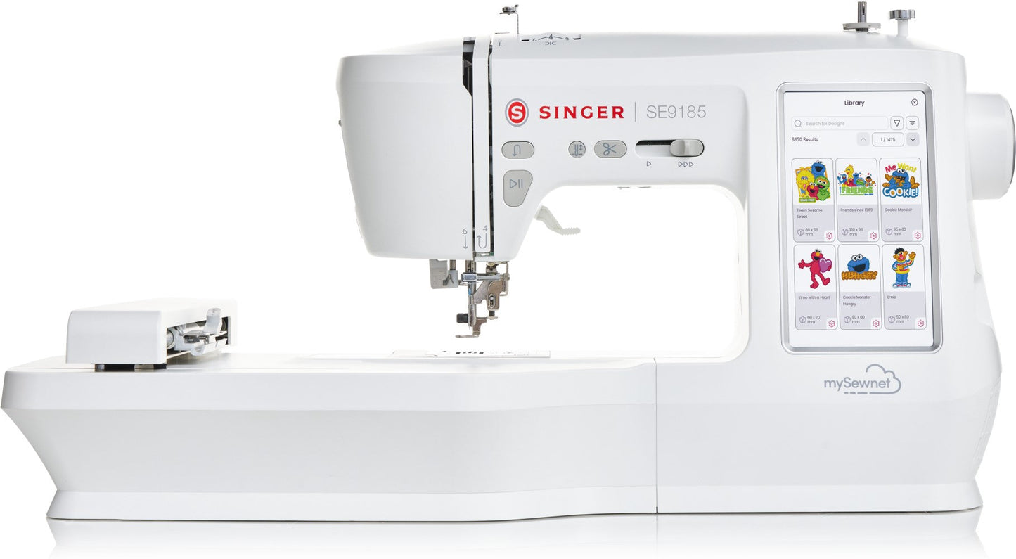 Singer SE9185 Sewing, Quilting and Embroidery machine - Ex Display