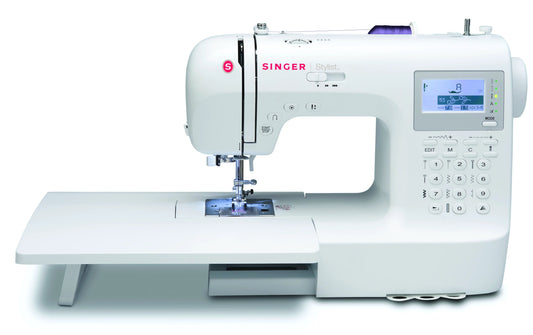 Singer Stylist 9100 Sewing Machine - 400 stitch patterns with 2 fonts for letter and number sewing
